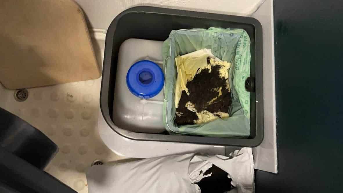 Trelino Trenntoilette In Verwendung