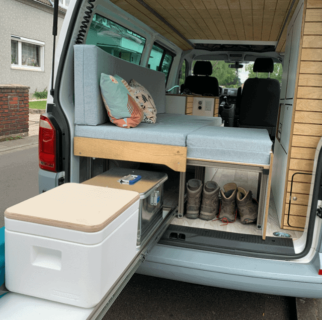 Die Trelino Im Campingbus (Foto: Meinetrenntoilette.de)