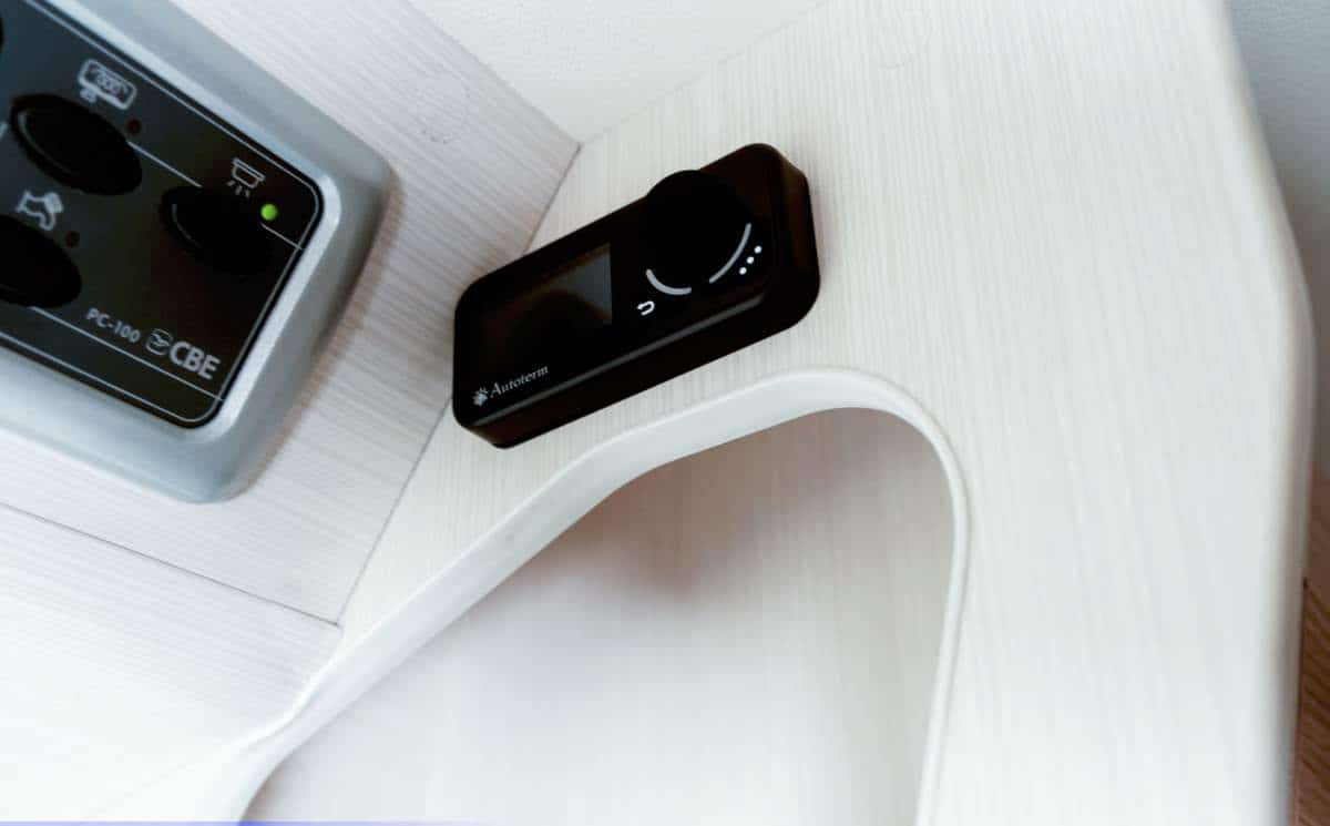 Der Neu Montierte Bedienteil