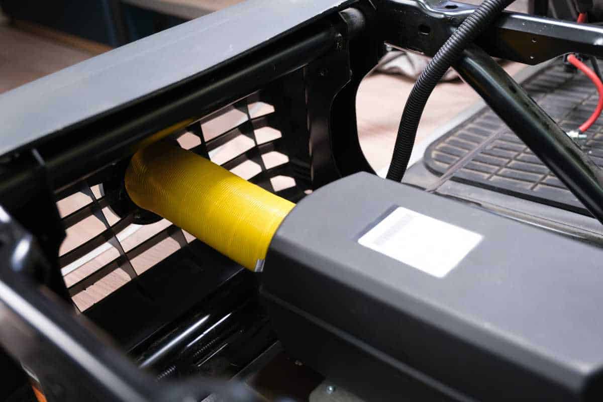 Warmluftausströmer Unter Beifahrersitz (Autoterm Air 2D)