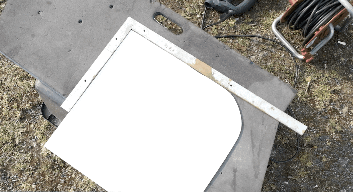 Eine Platte Aus Kunststoff