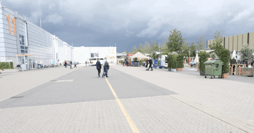 Der Außenbereich Der Caravan Salon Düsseldorf