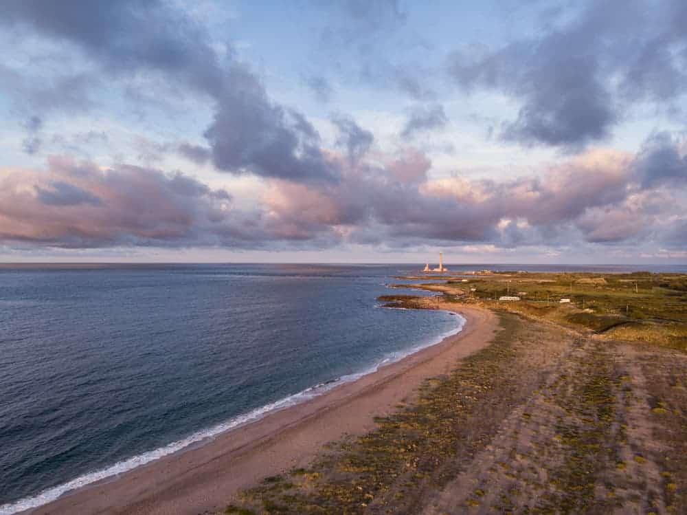 Ein Panoramischer Strand