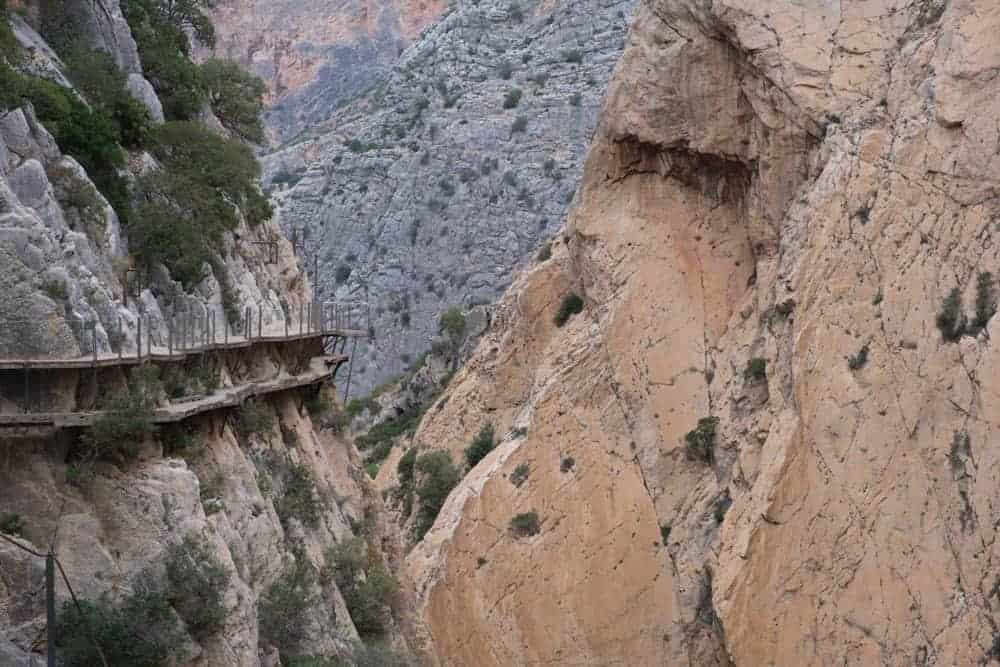 Caminito Del Rey Beim Suboptimalem Wetter
