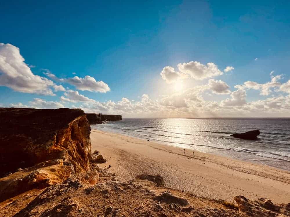 Ein Strand In Sagres