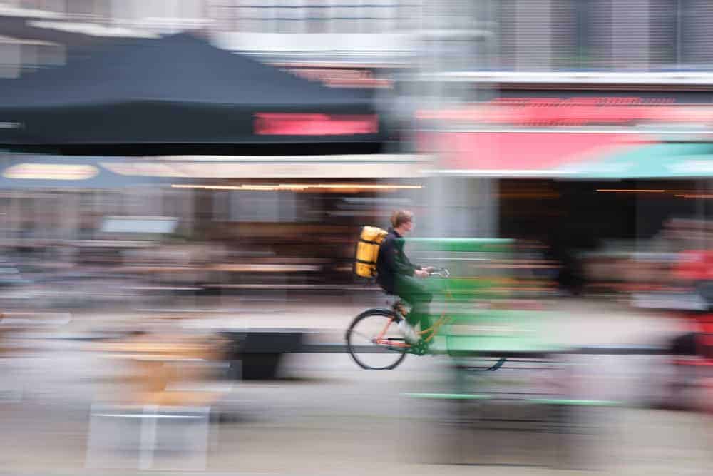 Radfahrer In Amsterdam