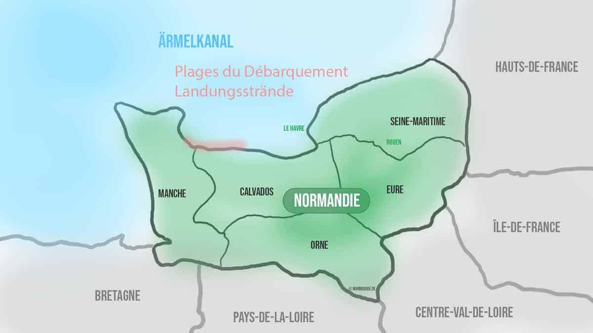 Normandie: Landungsstra&Szlig;E