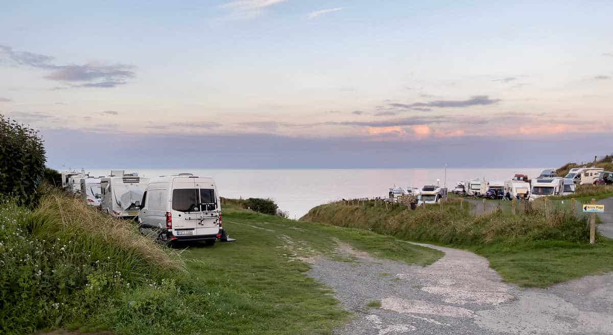 Camping Omaha Beach, Normandie
