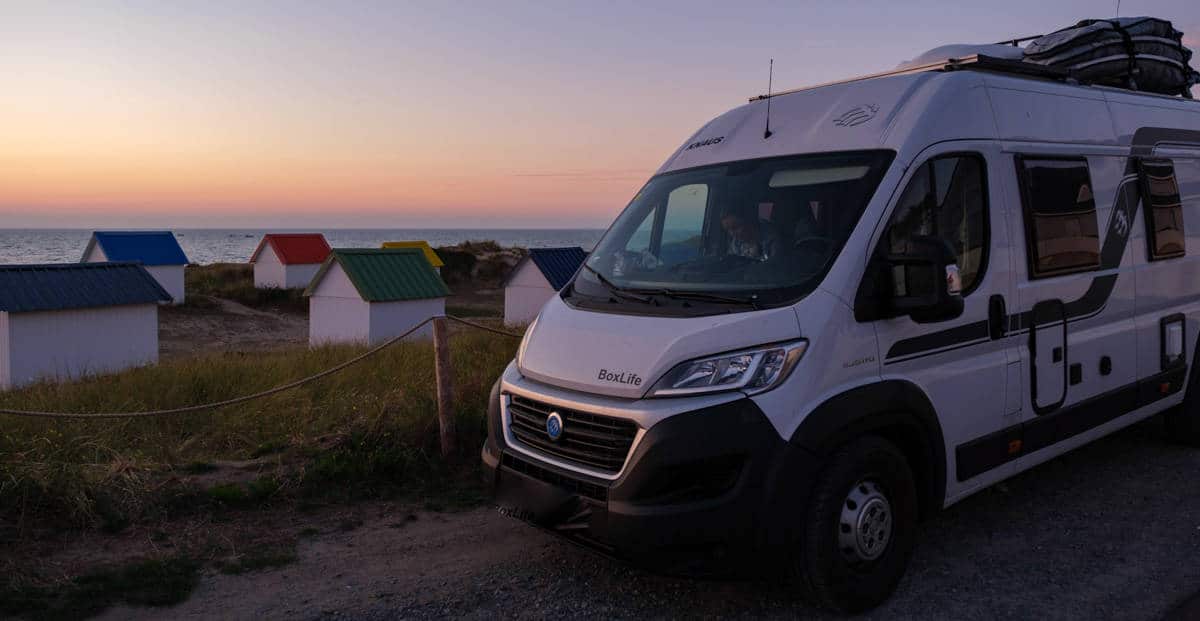 Cotentin Mit Dem Wohnmobil 62 StrandhÄUschen In Gouville