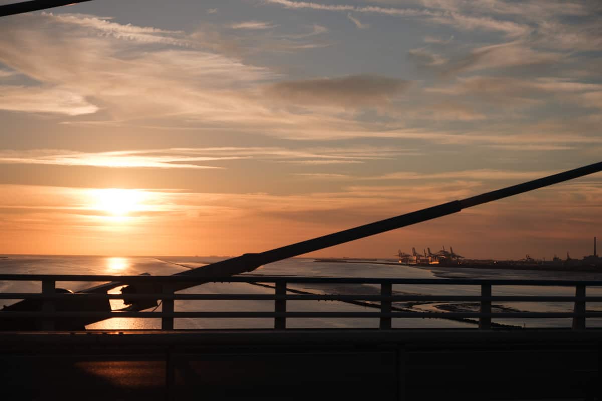 Die Seine-M&Uuml;Ndung, Gesehen Von Der Pont De Normandie