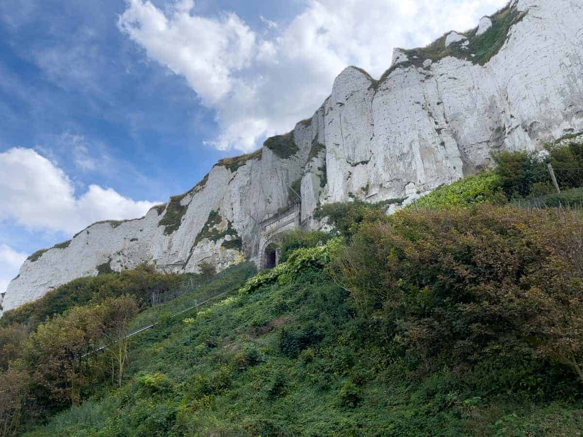 Die Klippen Von Unten Gesehen