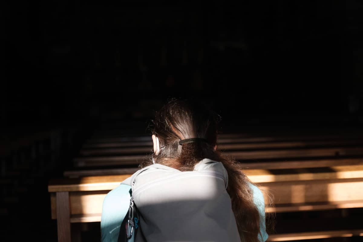 Olya In Der Basilika Von Lisieux