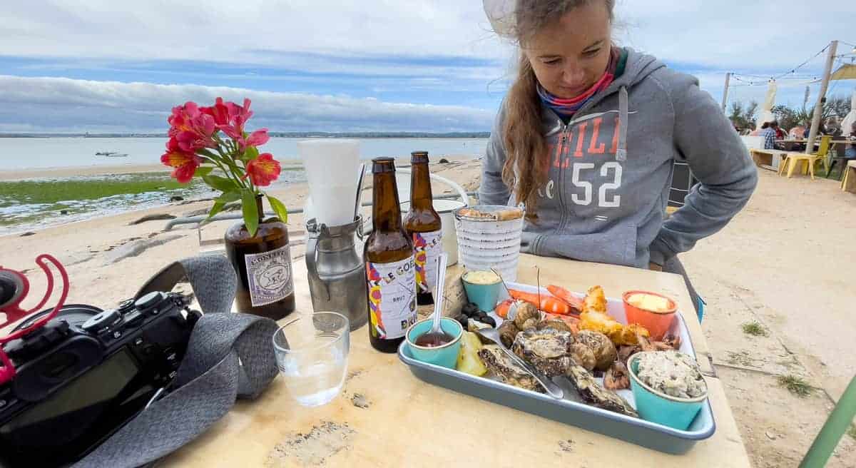 Meeresfr&Uuml;Chteplatte In Der Normandie