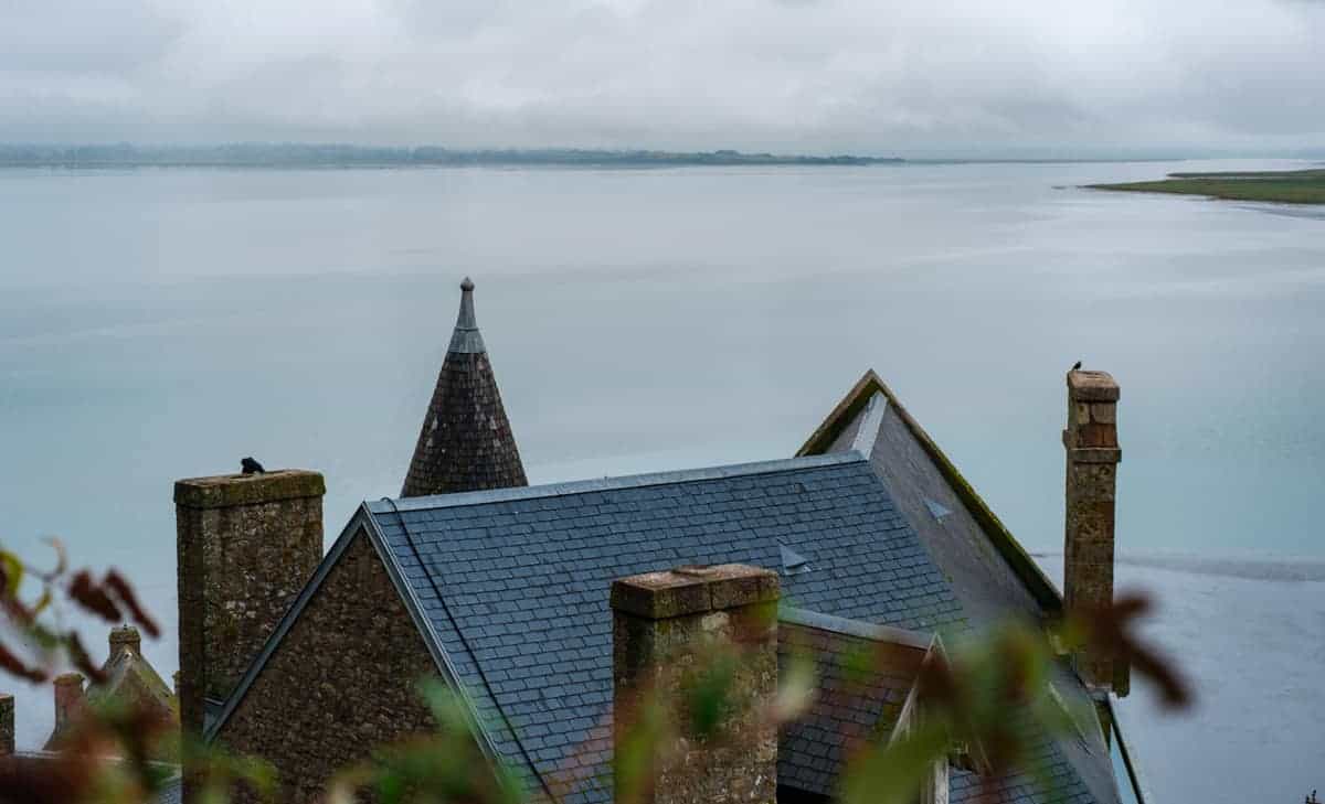 Der Mont-Saint-Michel Mit Dem Wohnmobil 8 Ausblick Kilometerweit
