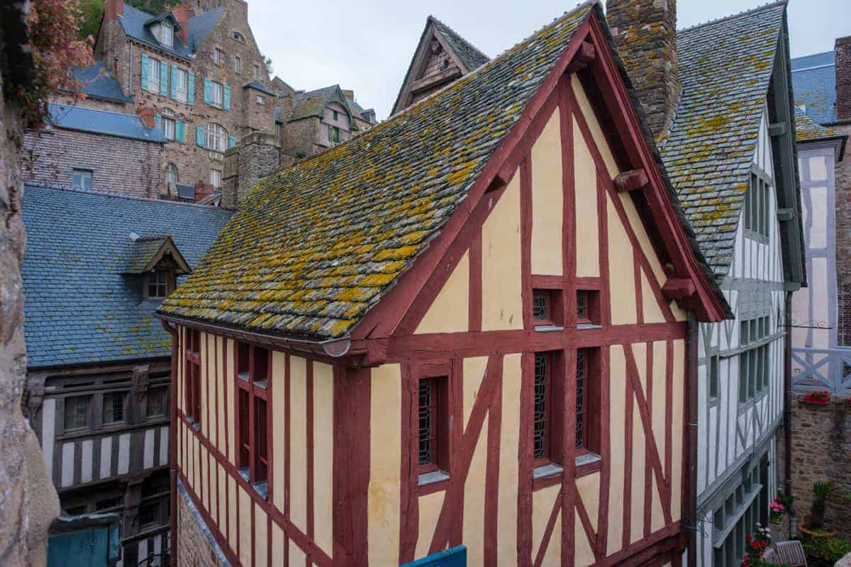 Der Mont-Saint-Michel Mit Dem Wohnmobil 32 FachwerkhÄUser Am Mont Saint Michel