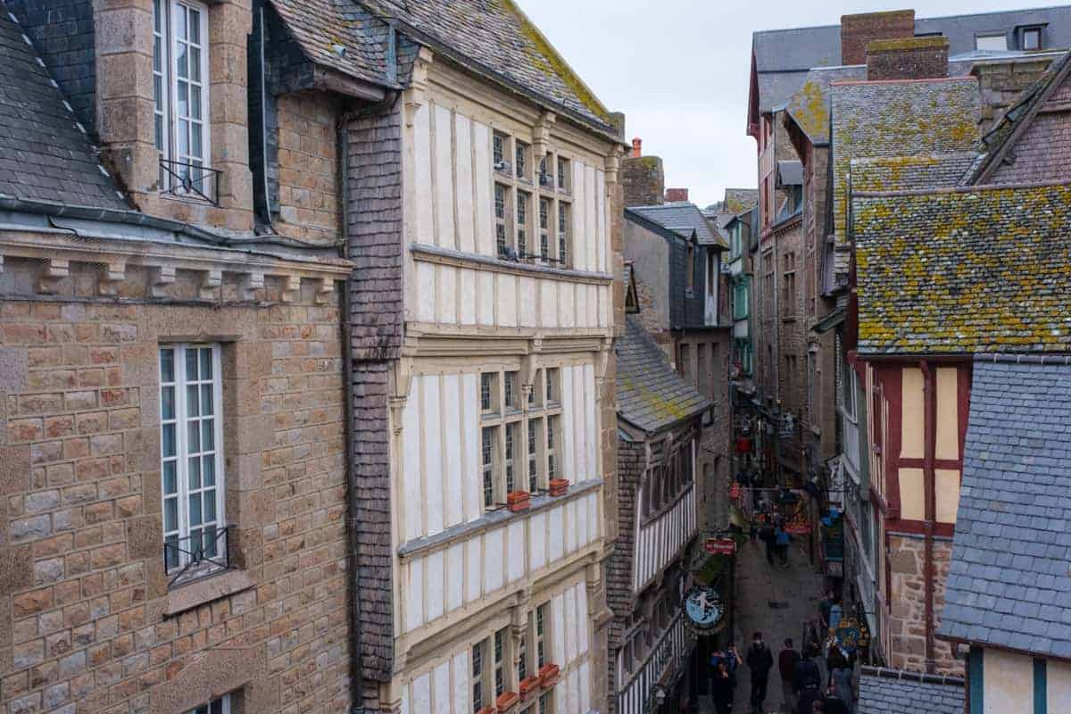 Der Mont-Saint-Michel Mit Dem Wohnmobil 7 Grande Rue, Mont Saint Michel