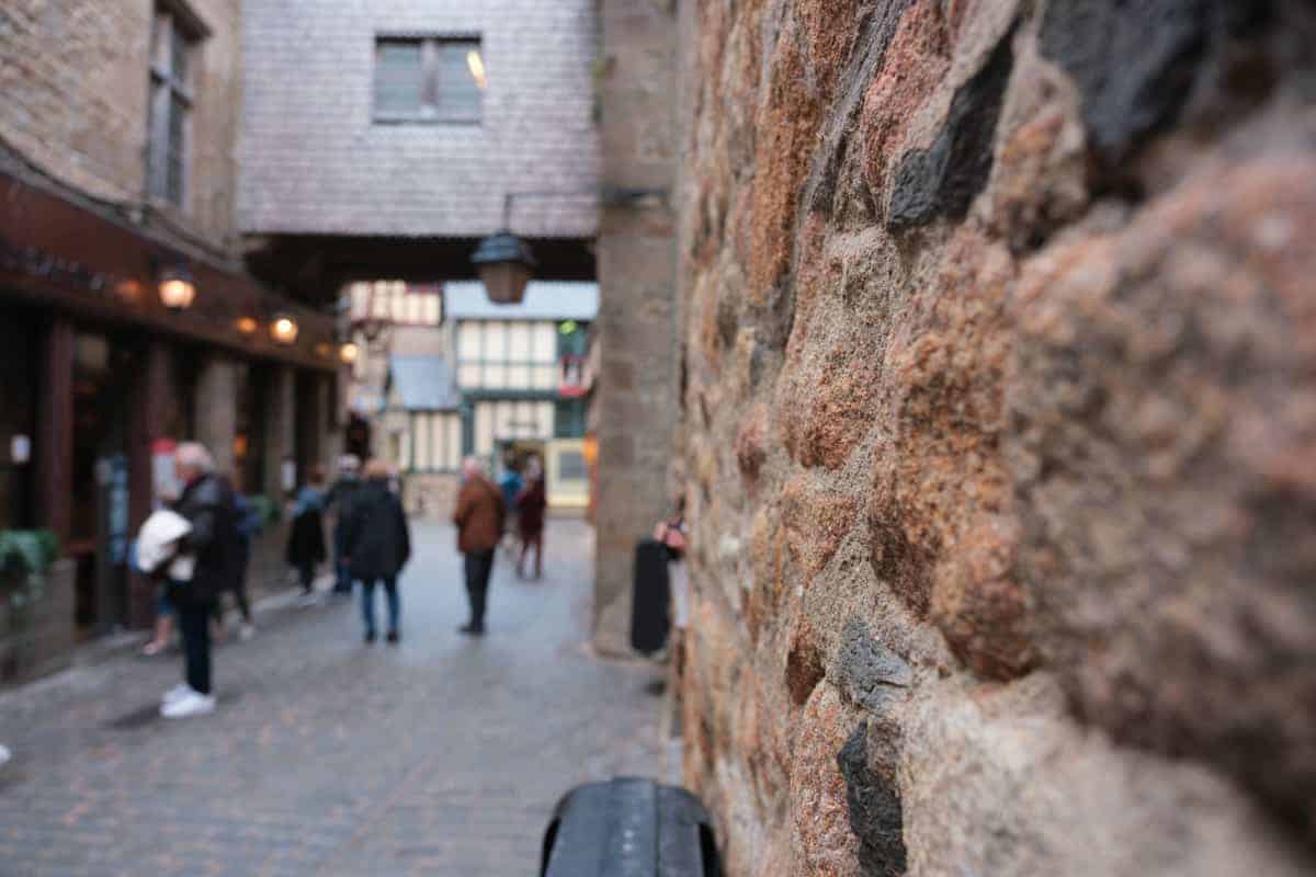Der Mont-Saint-Michel Mit Dem Wohnmobil 29 Die Grande Rue