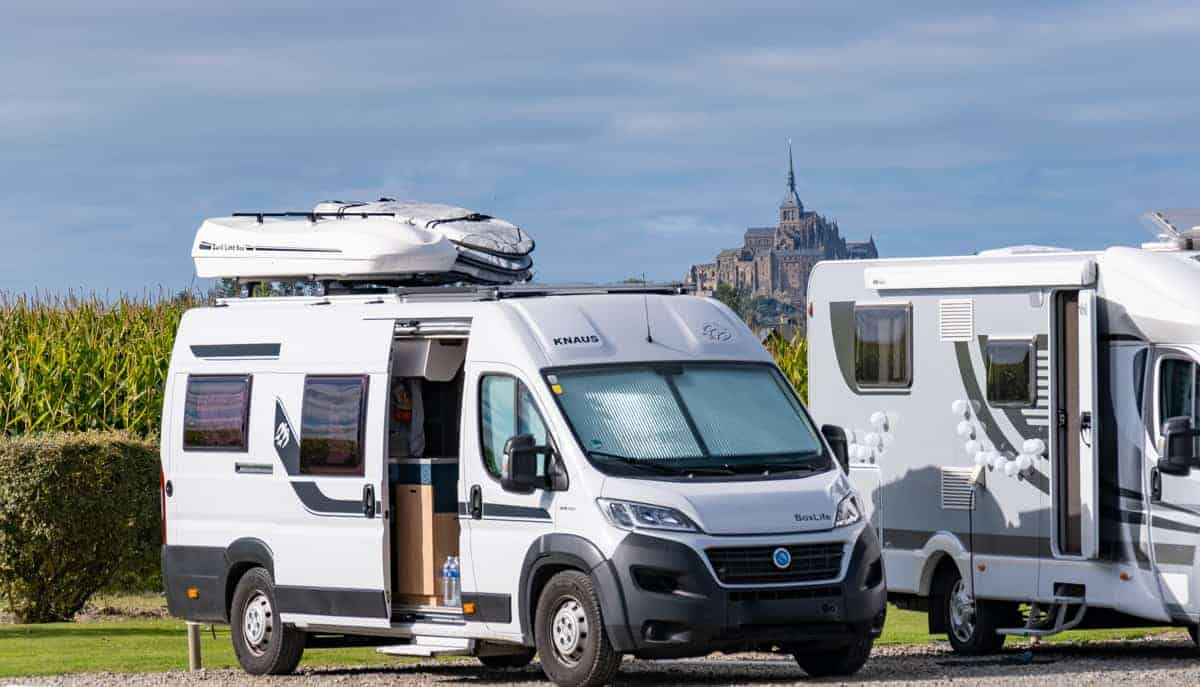 Der Mont-Saint-Michel Mit Dem Wohnmobil 18 Stellplatz La BidonniÈRe