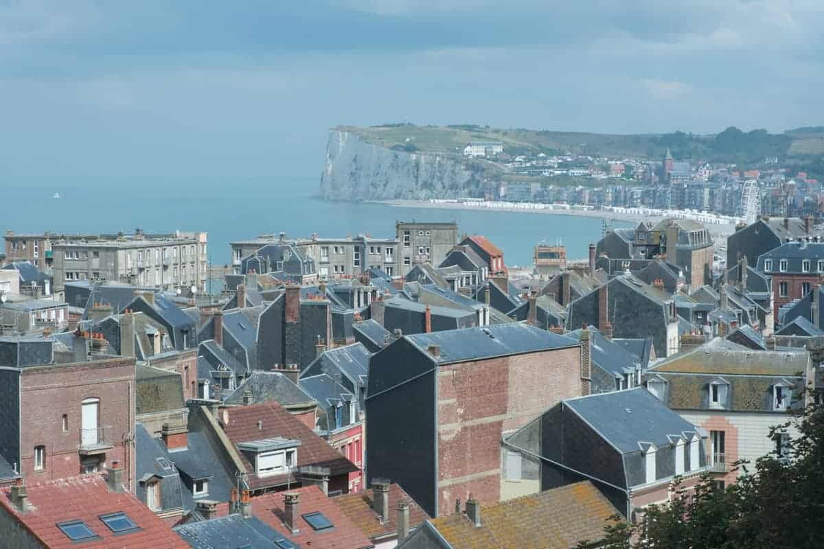 Blick &Uuml;Ber Le Tr&Eacute;Port Nach Mers-Les-Bains