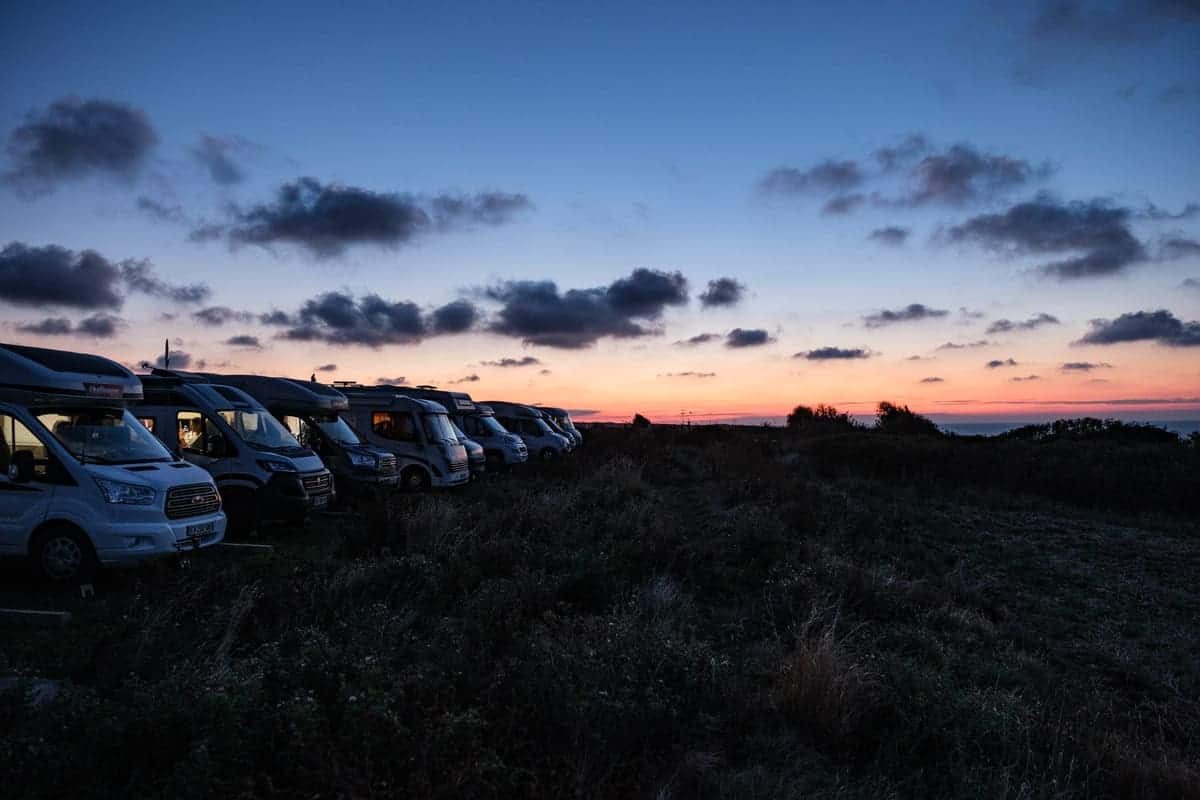 Sch&Ouml;N, Aber Mit Vielen Nachbarn: Ein Typischer Stellplatz In Der Normandie