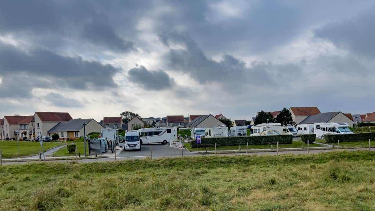 Stau An Der Entsorgungsstation