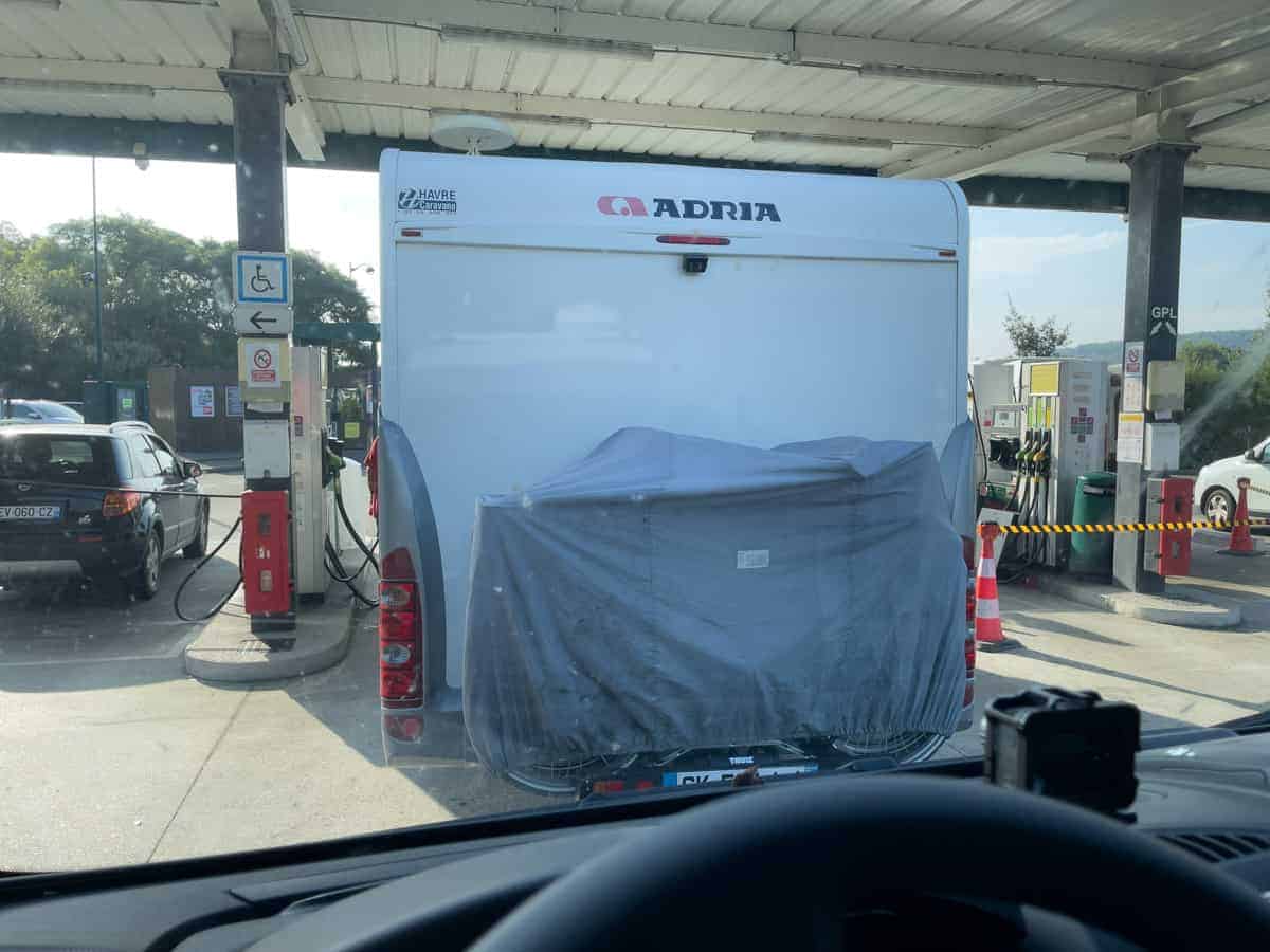 Tankstelle Wohnmobil