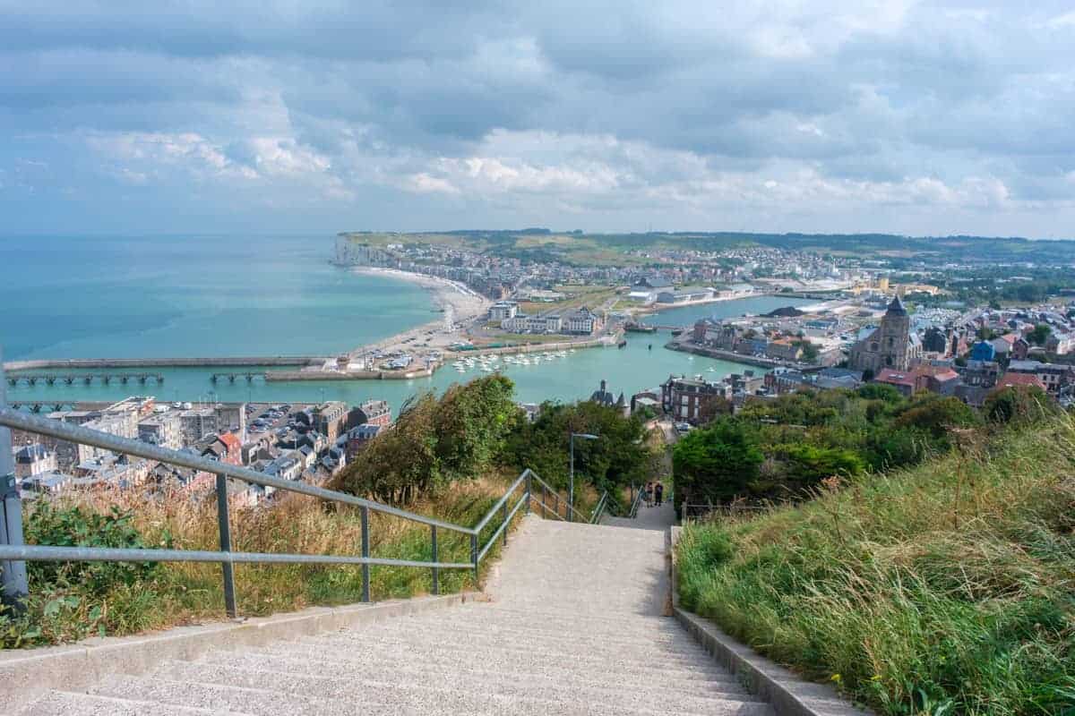 Treppe Nach Le Tr&Eacute;Port