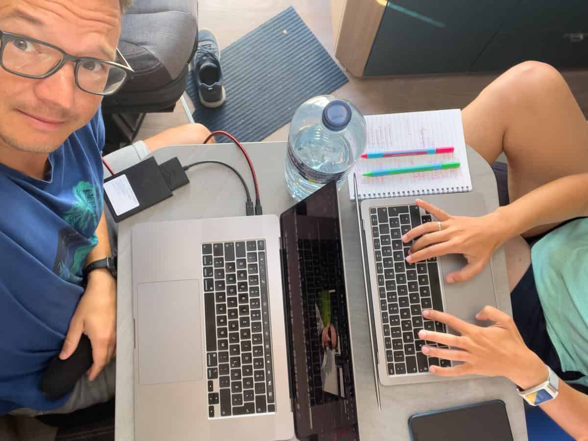 Arbeiten im Wohnmobil