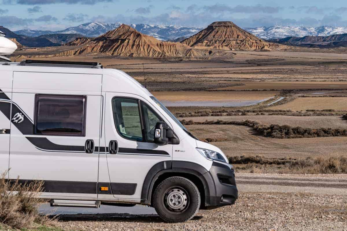 Wohnmobil In Den Bardenas Reales