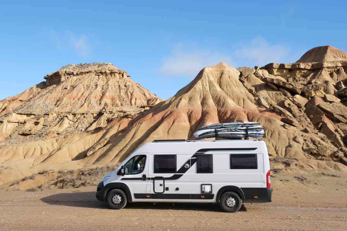 Wohnmobil In Den Bardenas Reales