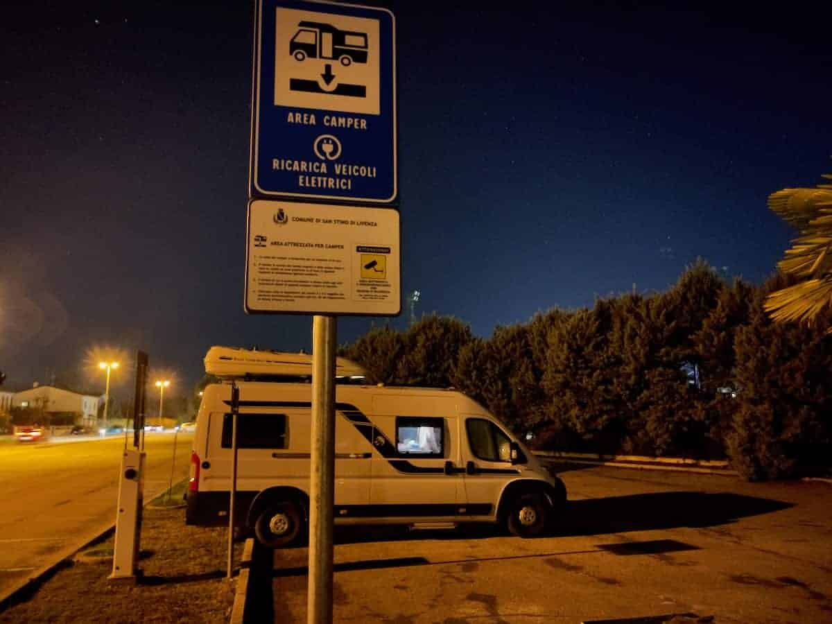 Stellplatz In Italien