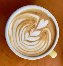 Cappucino Mit Latte Art