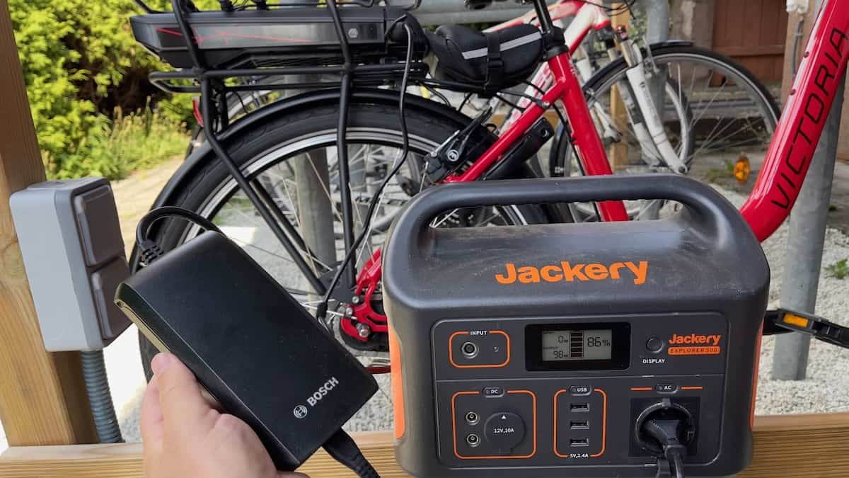 Bosch Ebike Akku Unterwegs Laden