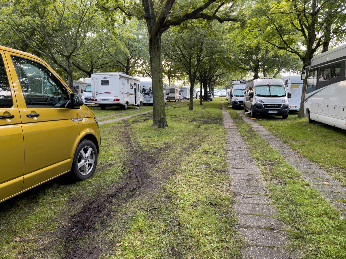 Stellplatz P1 Der Caravan Salon