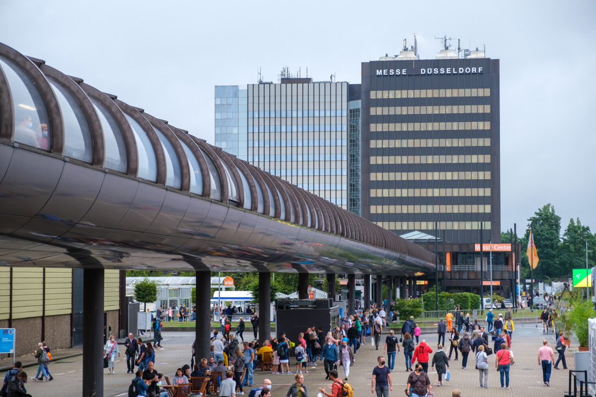 Tunnel Auf Der Messe Düsseldorf