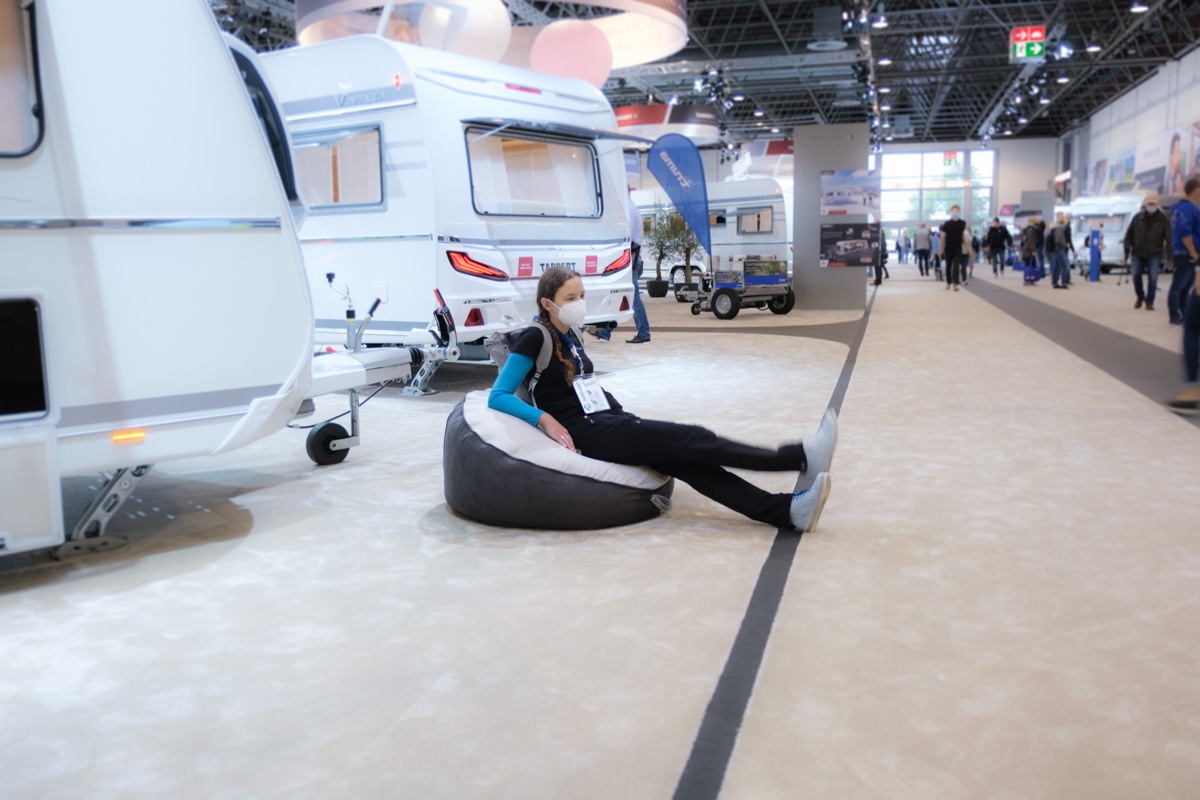 Kaputt Nach Vielen Kilometern Auf Der Caravan Salon Düsseldorf