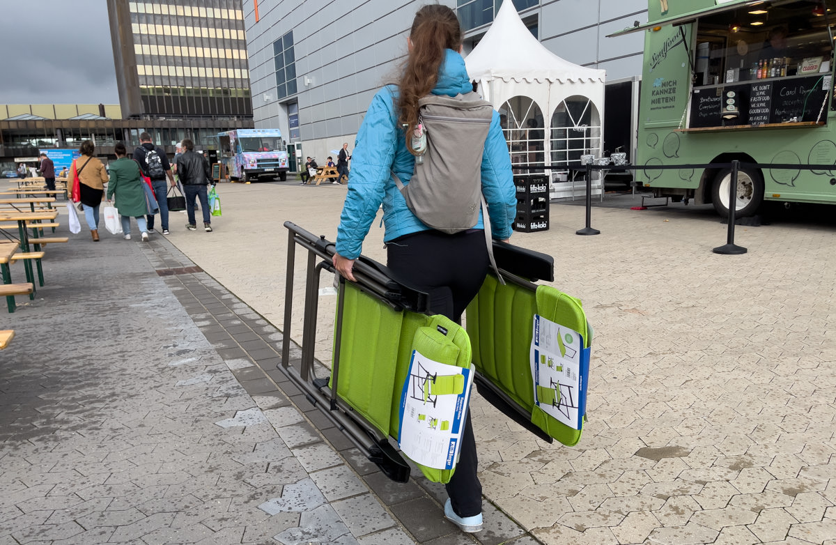 Einkaufen Auf Der Caravan Salon Düsseldorf