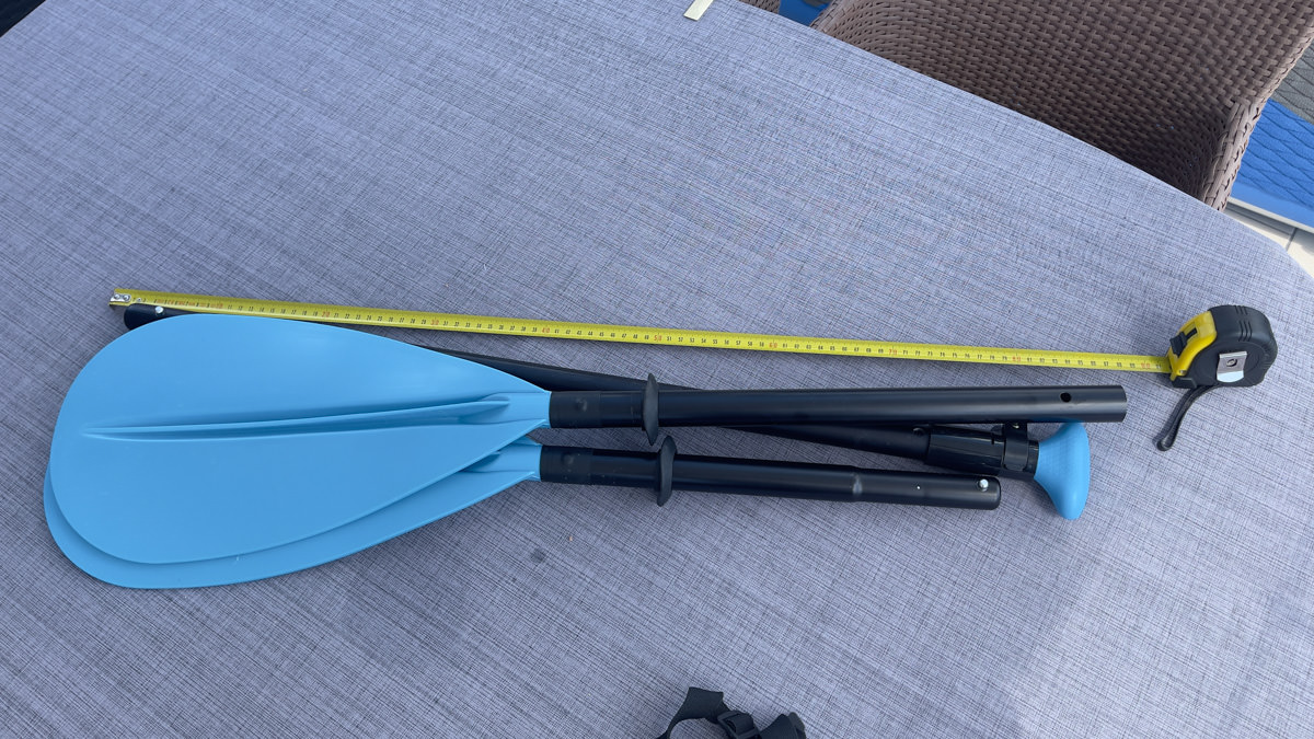 Sehr Geringes Packmaß Des Sup-Paddels