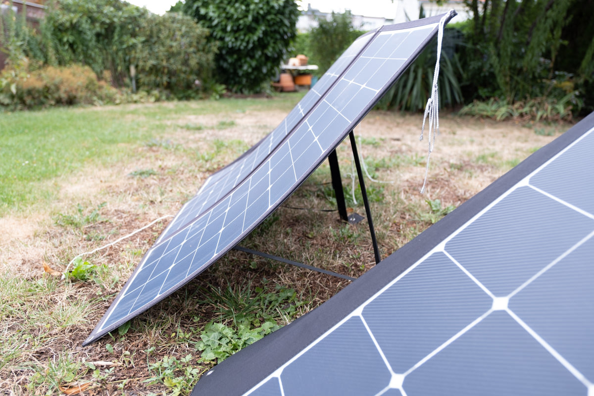 Die Solartasche Biegt Durch