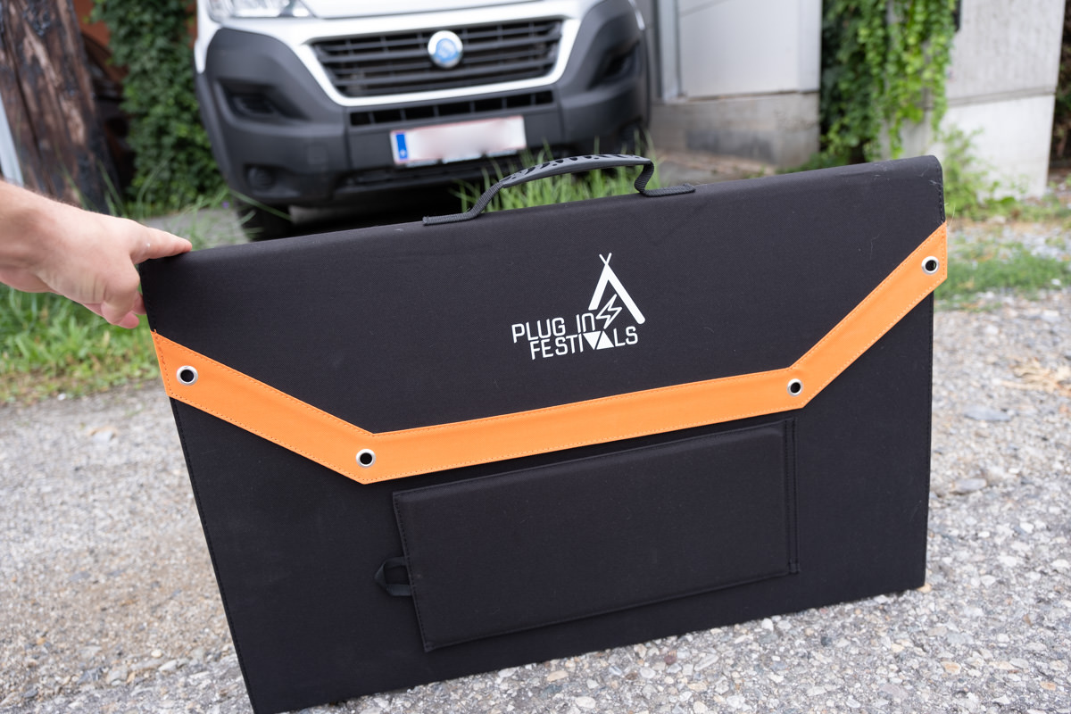 Solartasche Von Plug-In Festivals
