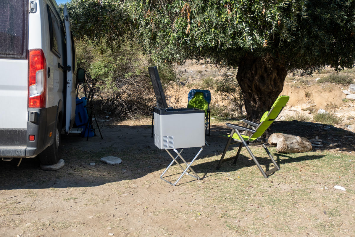 Icecube Kühlbox Von Maentum Im Großen Test 17 Icecube Kühlbox Neben Wohnmobil