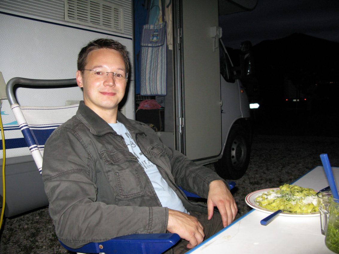 Gerfried Vor Ausgeliehenem Wohnmobil