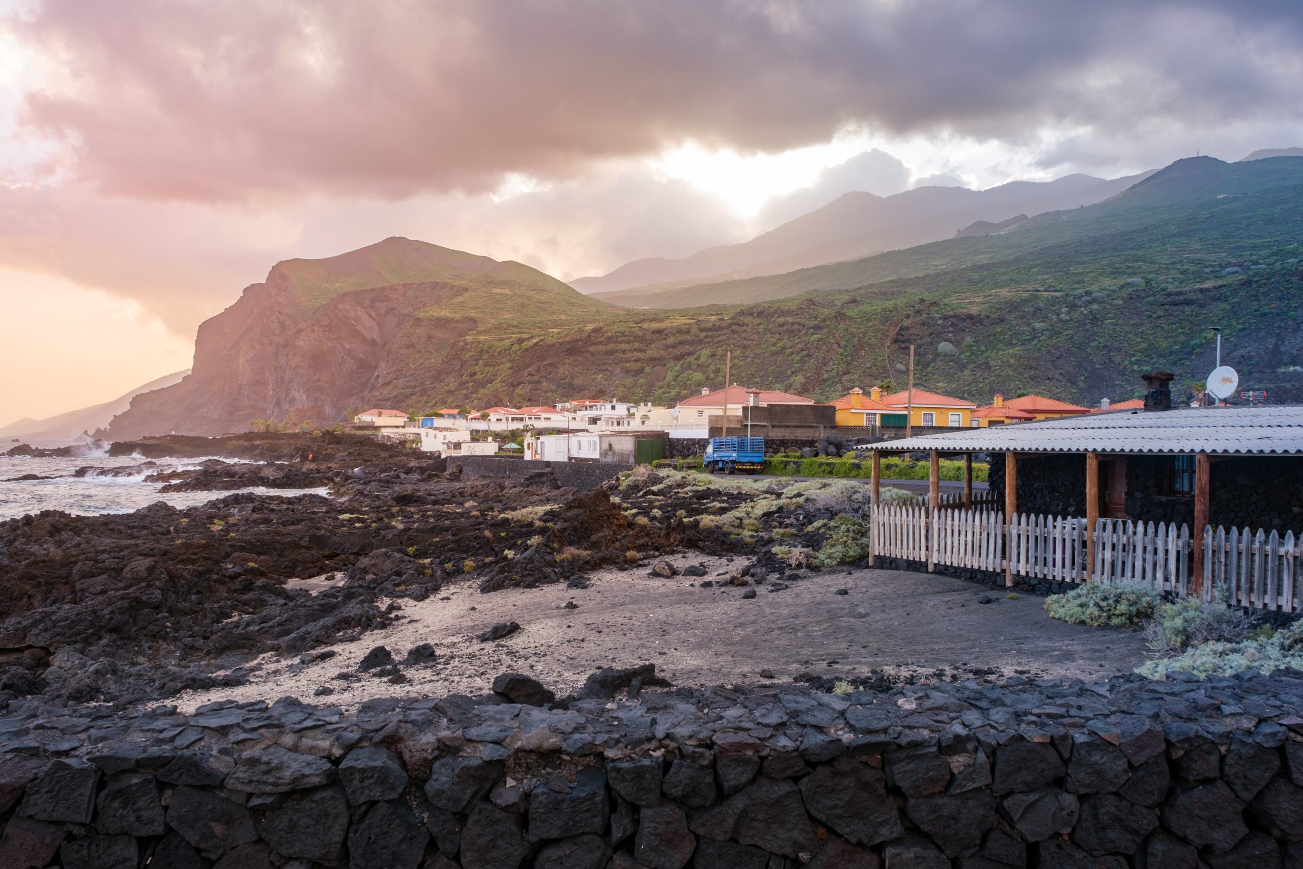 Dorf auf La Palma Dorf auf La Palma