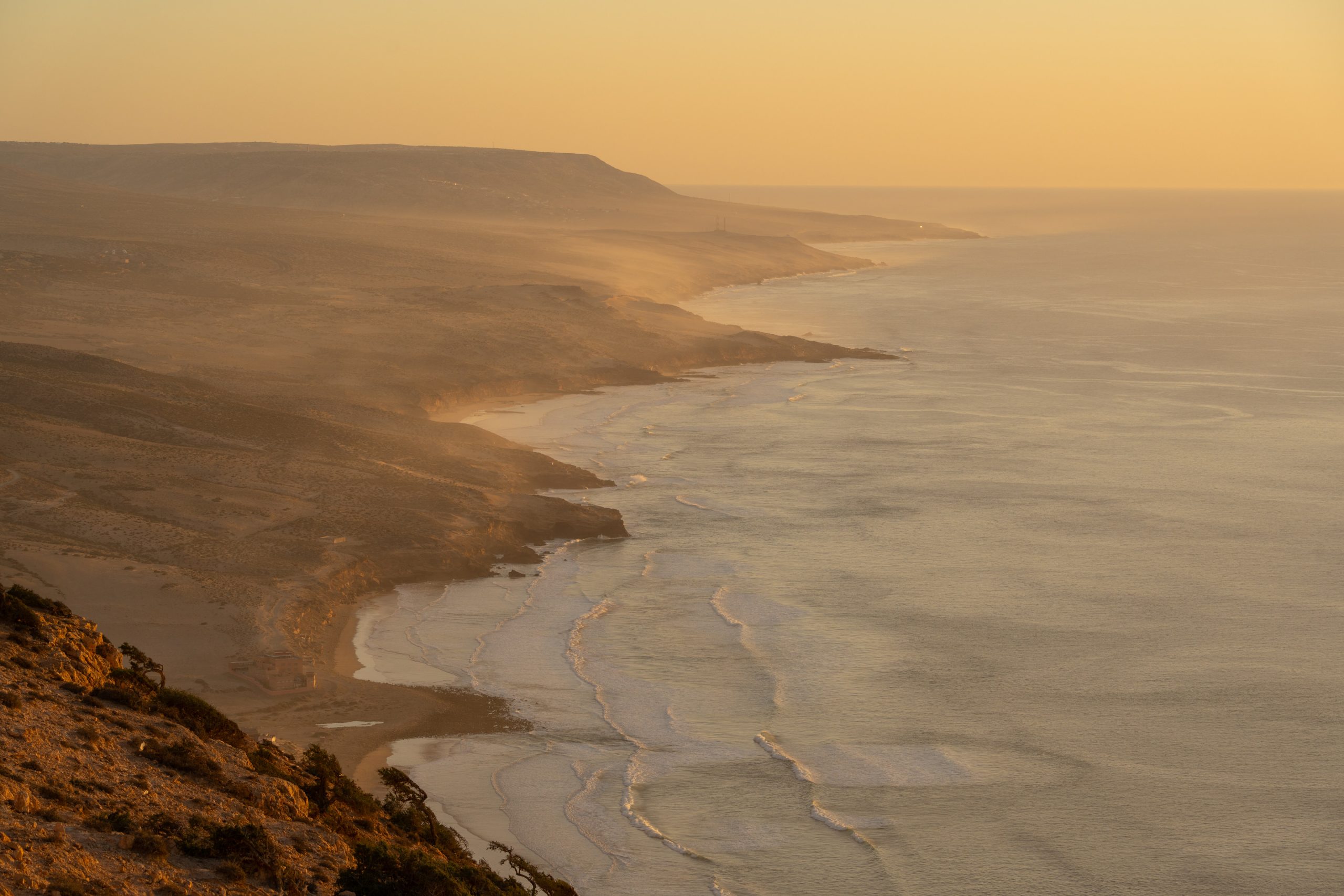 Die malerische Atlantikküste Marokkos Die malerische Atlantikküste Marokkos