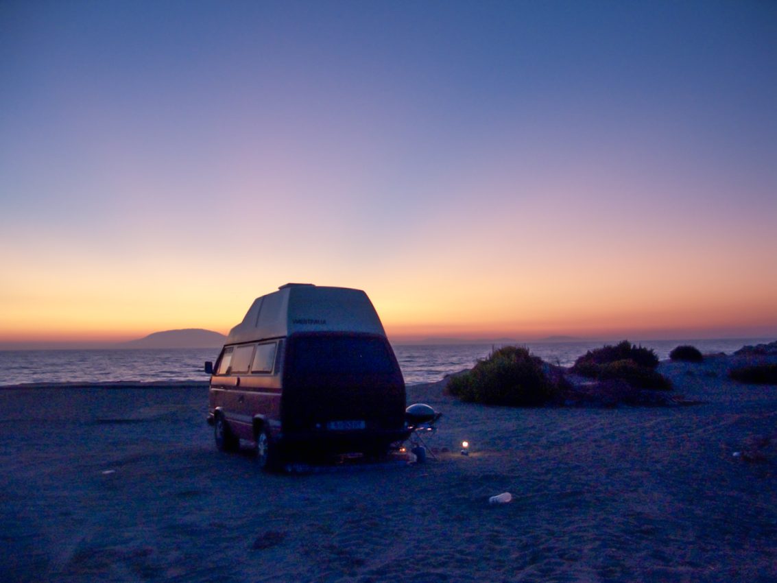 Vw T3 Alleine Am Strand