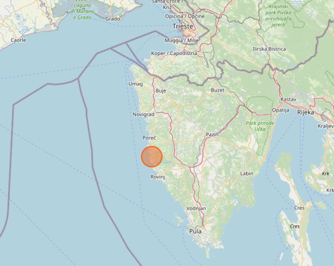 Campingplatz Orsera, Vrsar, Istrien 2 Lage Camping Orsera
