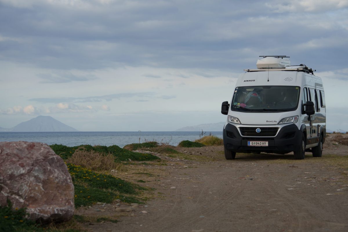 Tindari bis Strandparkplatz