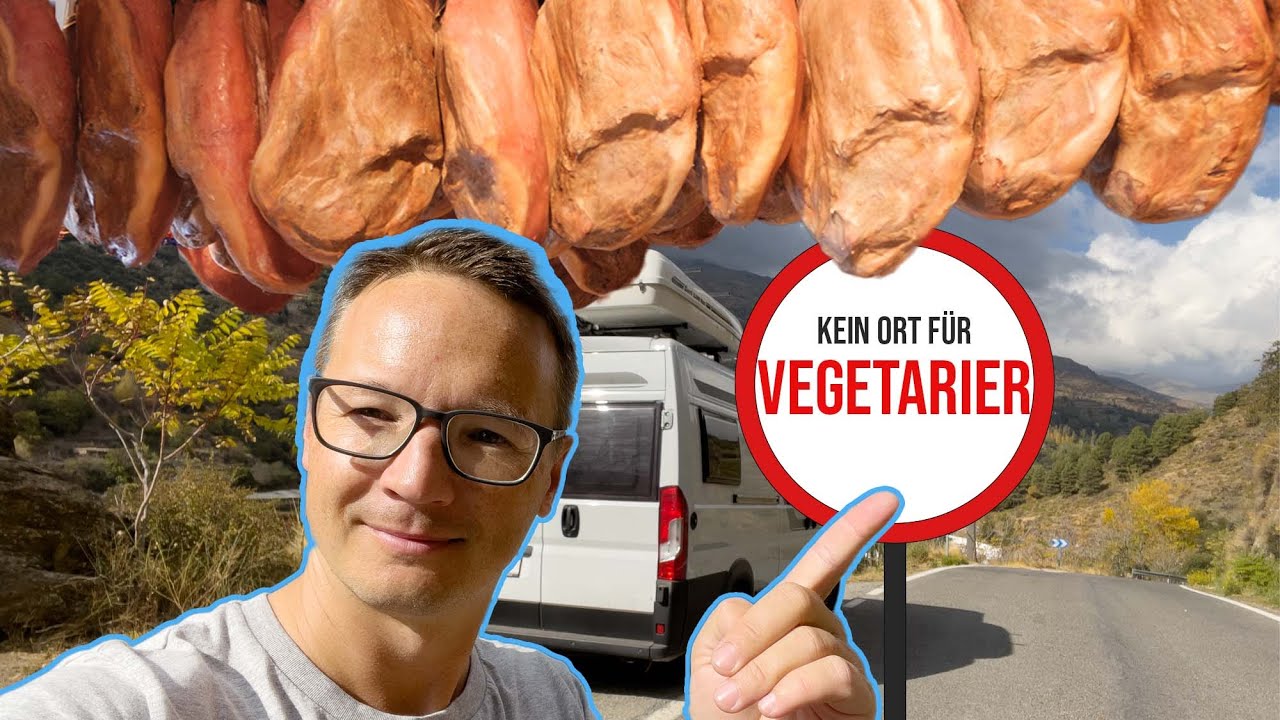 SERRANO-SCHINKEN AN JEDER ECKE |  Trevélez und die Alpujarras per Wohnmobil