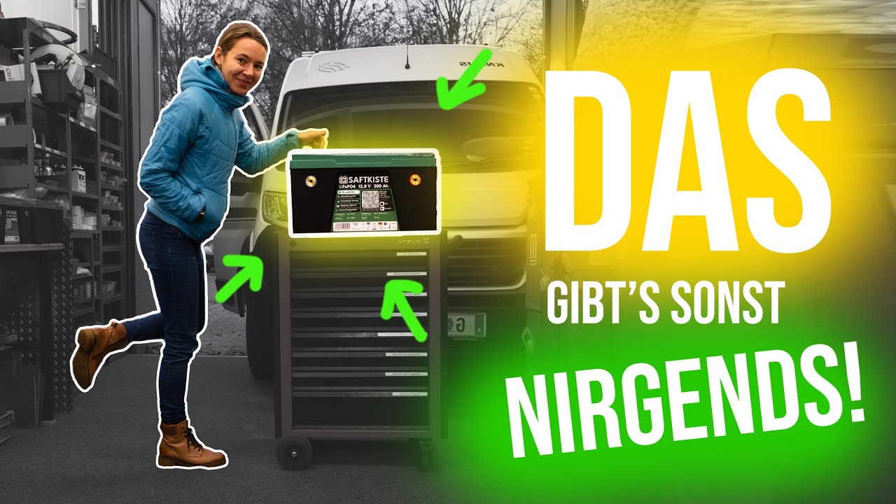 Die BESTE LITHIUM-BATTERIE fürs WOHNMOBIL? Vorstellung der SAFTKISTE